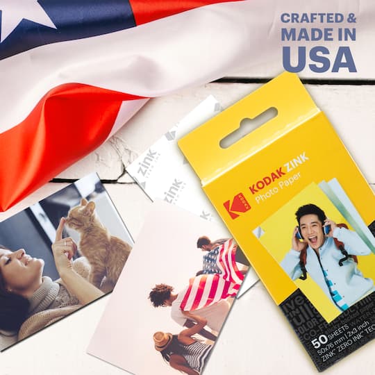 KODAK ZINK® 2" x 3" Photo Paper, 50 Sheets